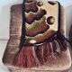 Vintage wandkleed wol 1970