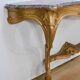 Important Wall Console in Gilded Wood, Louis XV style – Early 20th century