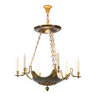 Baguès House. Empire style chandelier in gilded bronze. 1950s.