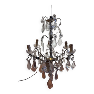 lustre à Pampilles époque - feux