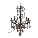 Chandelier with Tassels, early 20th century, 6 lights