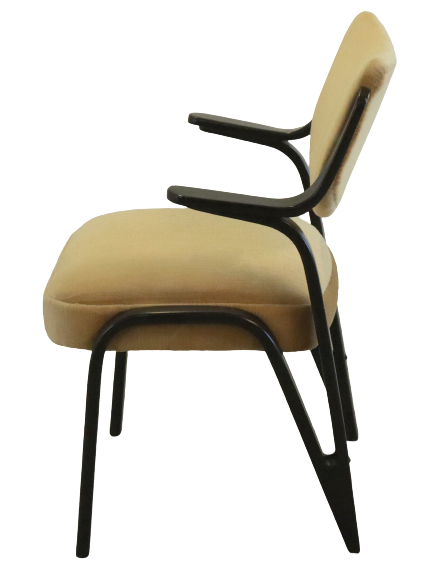 Vintage mid century schwingsessel 'fehrbellin'