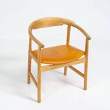 Fauteuil PP208 de Hans Wegner pour PP Møbler (Danemark, années 1970).