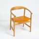 Fauteuil PP208 de Hans Wegner pour PP Møbler (Danemark, années 1970).