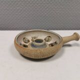 Ceramic candlestick from Danish Søholm 1980s.