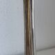 Art Deco table lamp from the 1920s–1930s — Tree trunk base in nickel metal