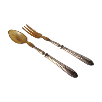 Couverts  de service à salade