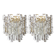 Wall sconces by Kalmar, Austria, 1960s.