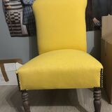 1 old sofa/bench and 1 armchair