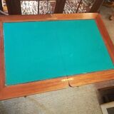 Louis XV style game table in marquetry