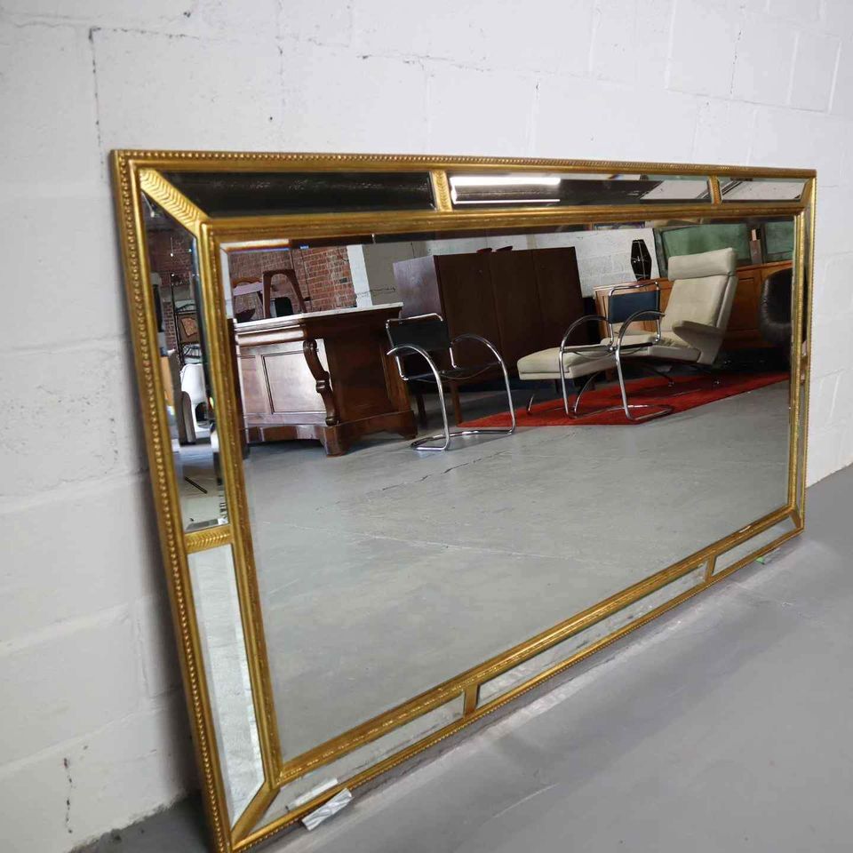 Vintage XXL luxury mirror by Deknudt