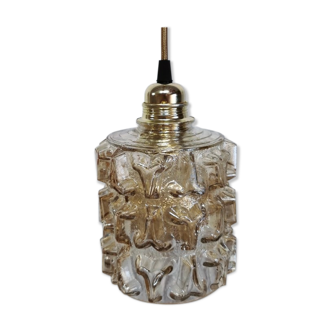 Old amber molded globe stroller