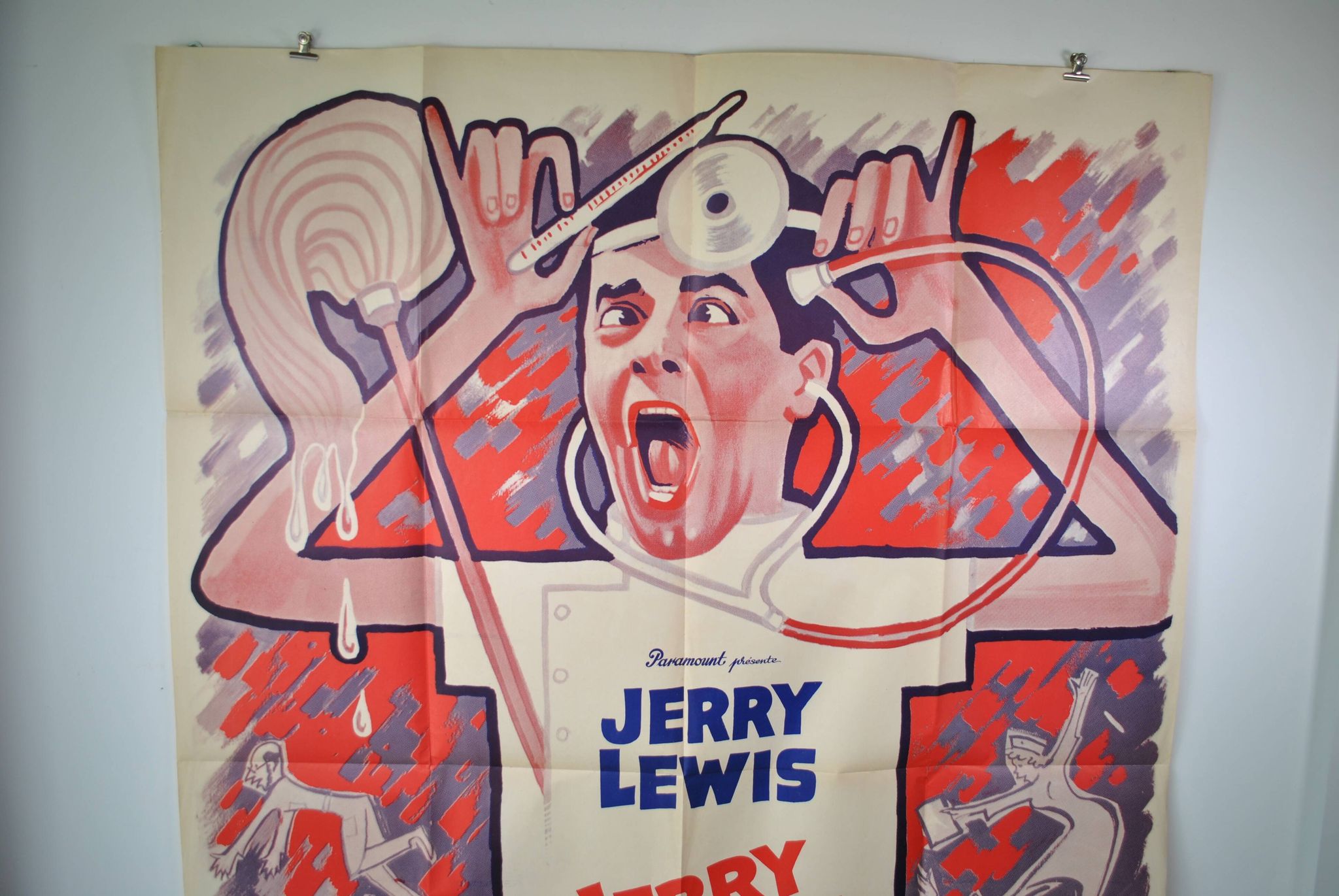 Jerry at the cinoques movie poster 120 x 160 Jerry Lewis