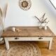 Ancienne table de ferme, basse