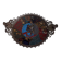 Large Japanese-style cloisonné enamel platter – Samurai decoration – Late 19th century