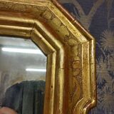 19th century mirror 69 x 54