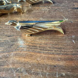 Ensemble de 12 porte-couteaux animaux. Design Sandoz. Art Déco