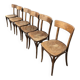 6 chaises bistrot Thonet Tchécoslovaquie 1920