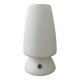 Small touch lamp in opaline from the 1980s.