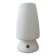 Small touch lamp in opaline from the 1980s.