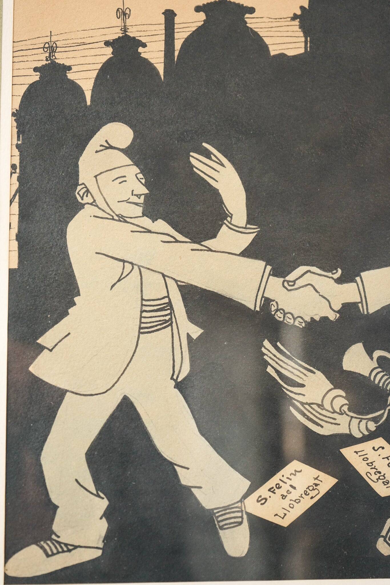 Joseph Costa Ferrer (Picarol) - Original Cartoon