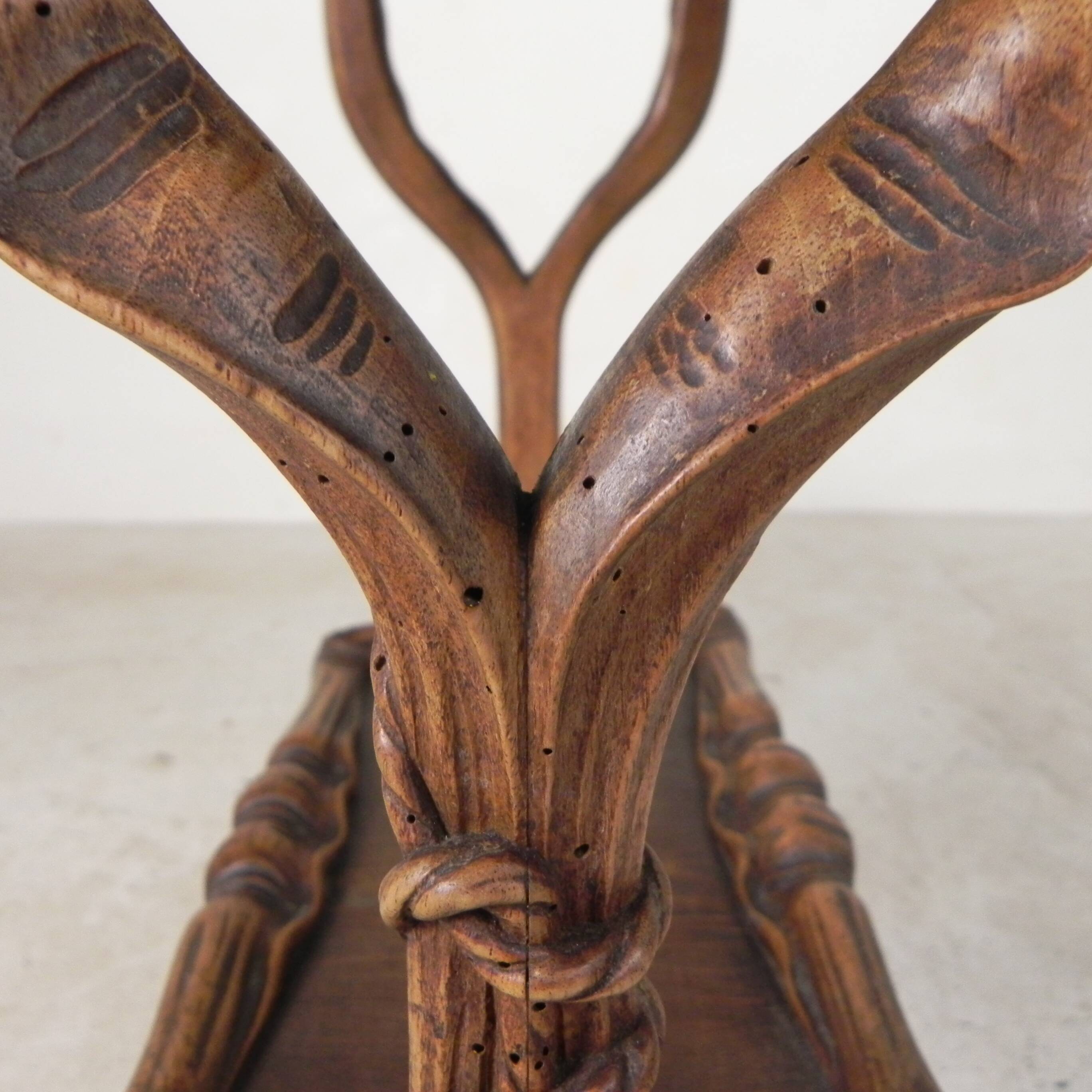 Art Nouveau tea table by Emile Galle, 1899