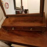 19th century psychic table mirror
