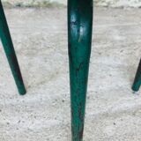 Vintage wood and metal stool circa 60's