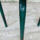 Tabouret bois et métal vintage circa 1960
