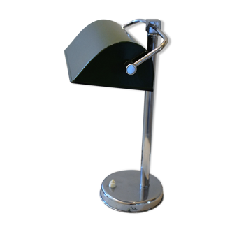 Notary lamp with green enamelled reflector
