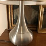 Brushed aluminum lamp 1970