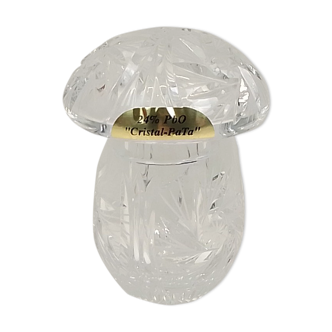 Mushroom-shaped crystal box 10 cm
