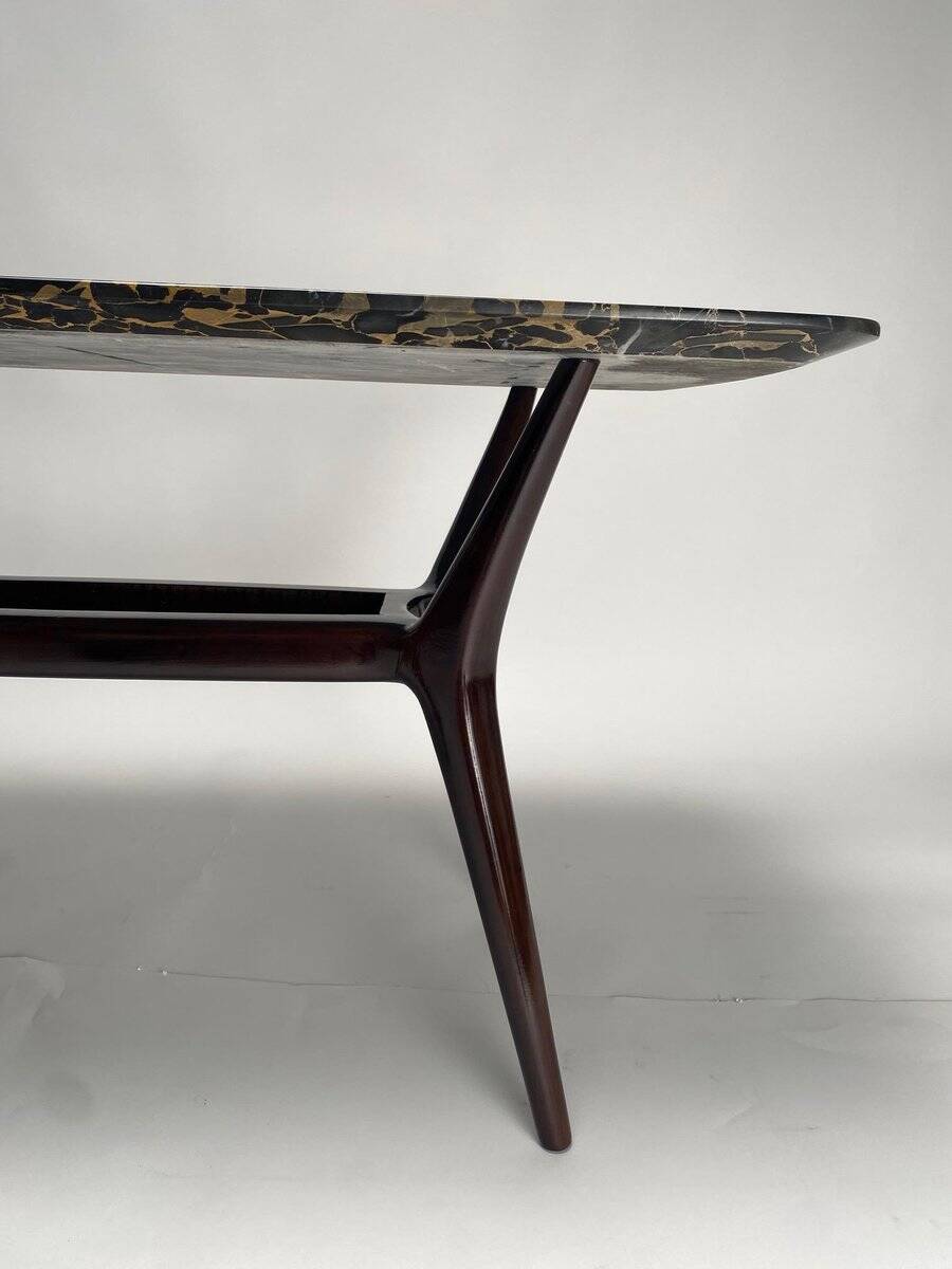 Organic Marble Coffee Table in the style of Gio Ponti, Italy, 1950s