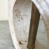 Vintage travertine lamp