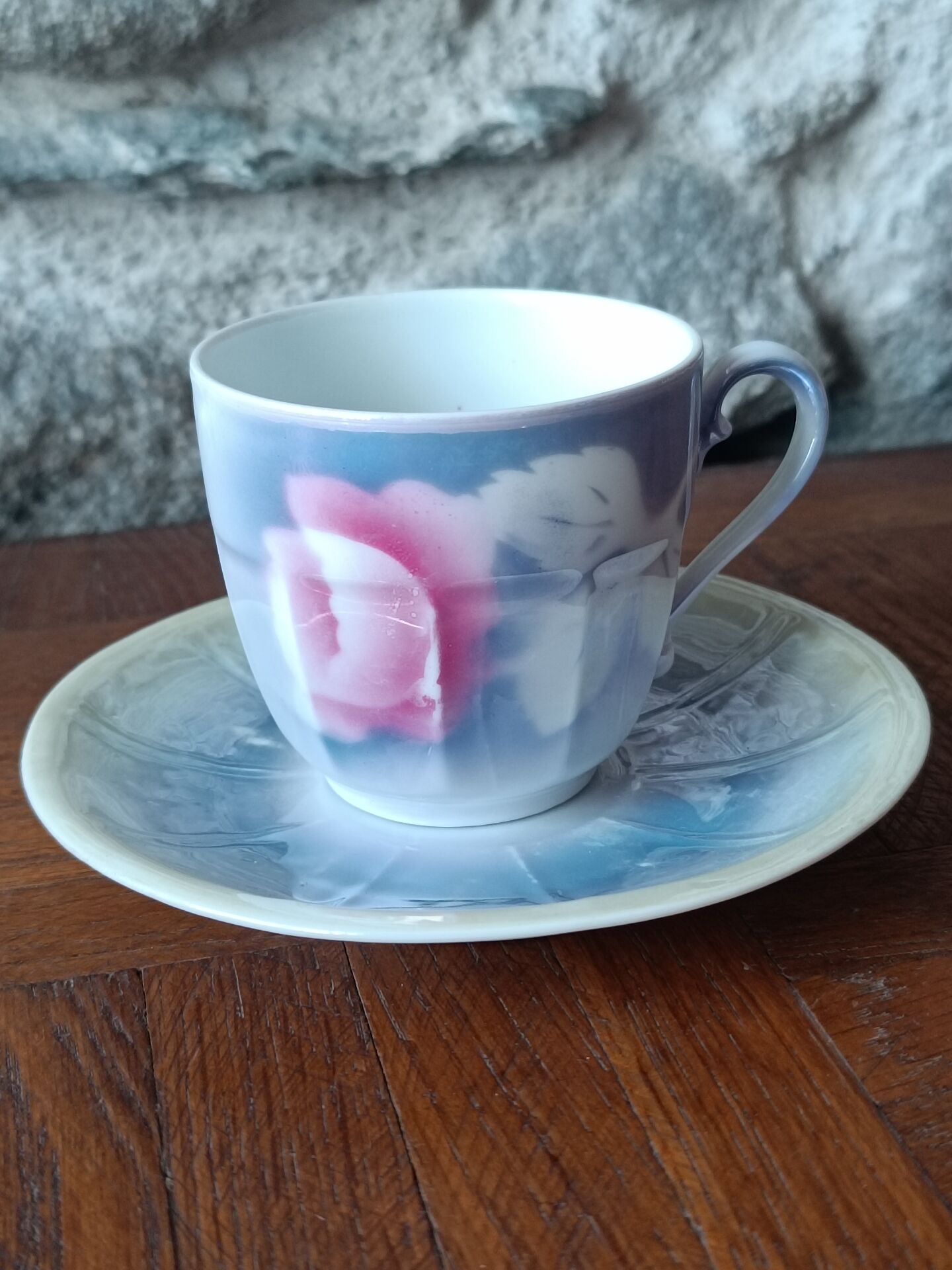 Antique coffee service Victoria China Czechoslovakia 1918-1939 – Art Deco