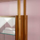 Vintage Mid Century room divider door 'Jirak' voor 'Tatra'