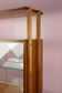 Vintage Mid Century room divider door 'Jirak' voor 'Tatra'