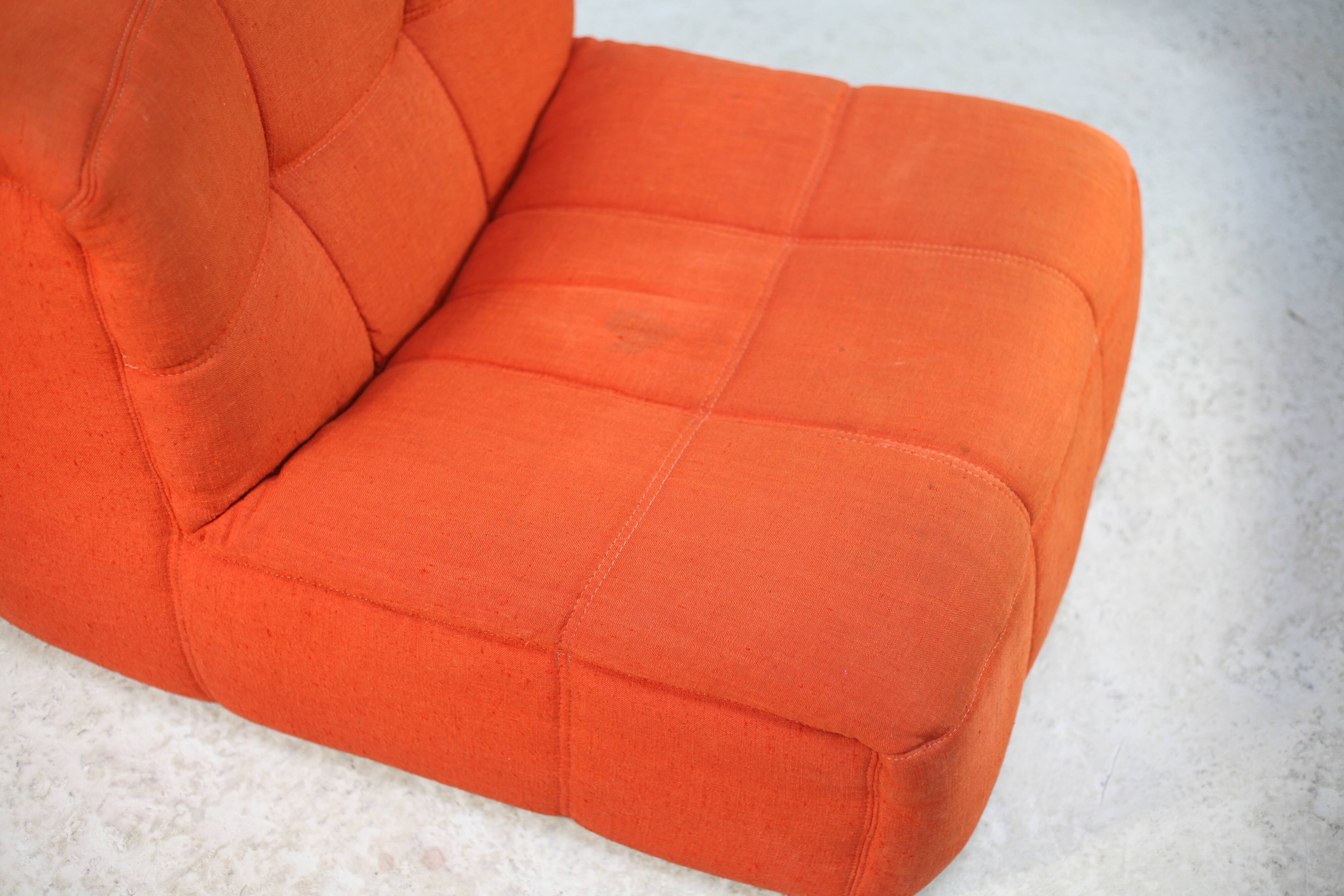 Chauffeuse by Michel Ducaroy, model Kimba, Roset, France, circa 1975