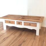 Louise - renovated solid oak coffee table