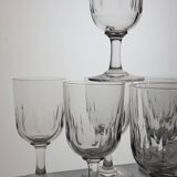 7 Art Deco wine glasses from the 1930s