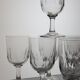 7 Art Deco wine glasses from the 1930s
