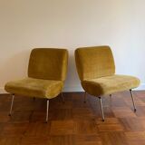 Pair of armchairs Kiss Pelfran 1960