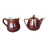 Teapot and milk jug from Villeroy and Boch bistro 1970