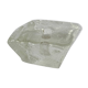 Bougeoir ice squared vintage moderniste par Göte Augustsson pour Ruda Glasbruk