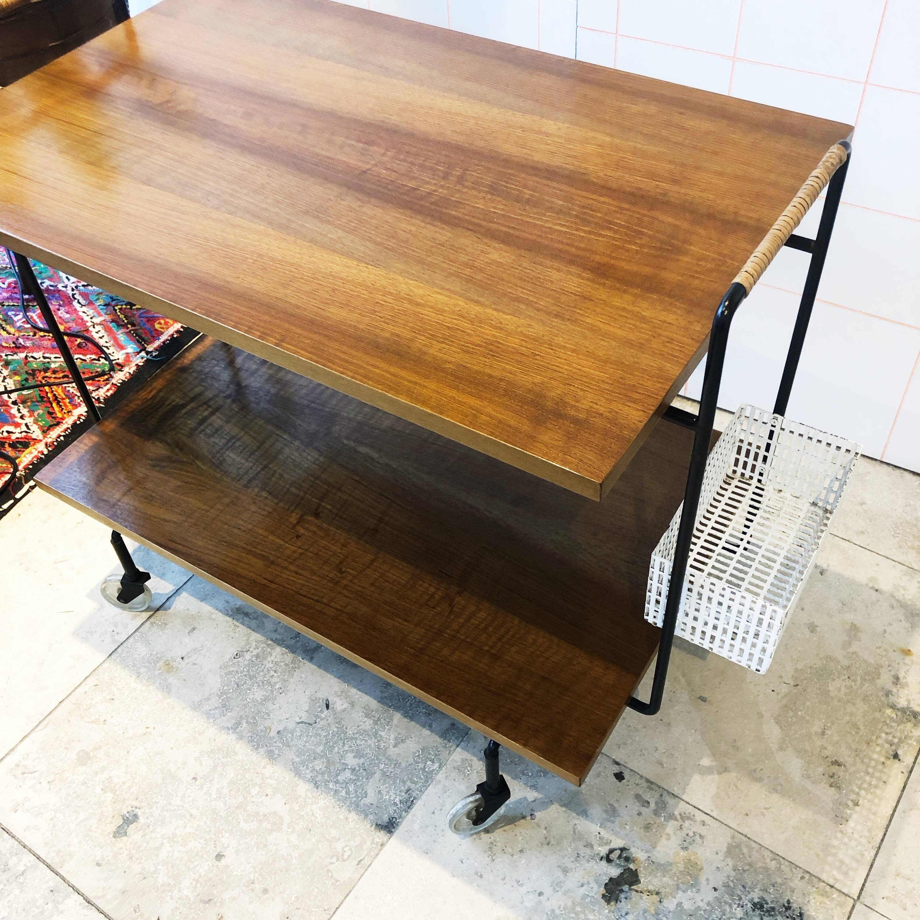 Serving trolley Ilse Möbel, Germany, 1960's