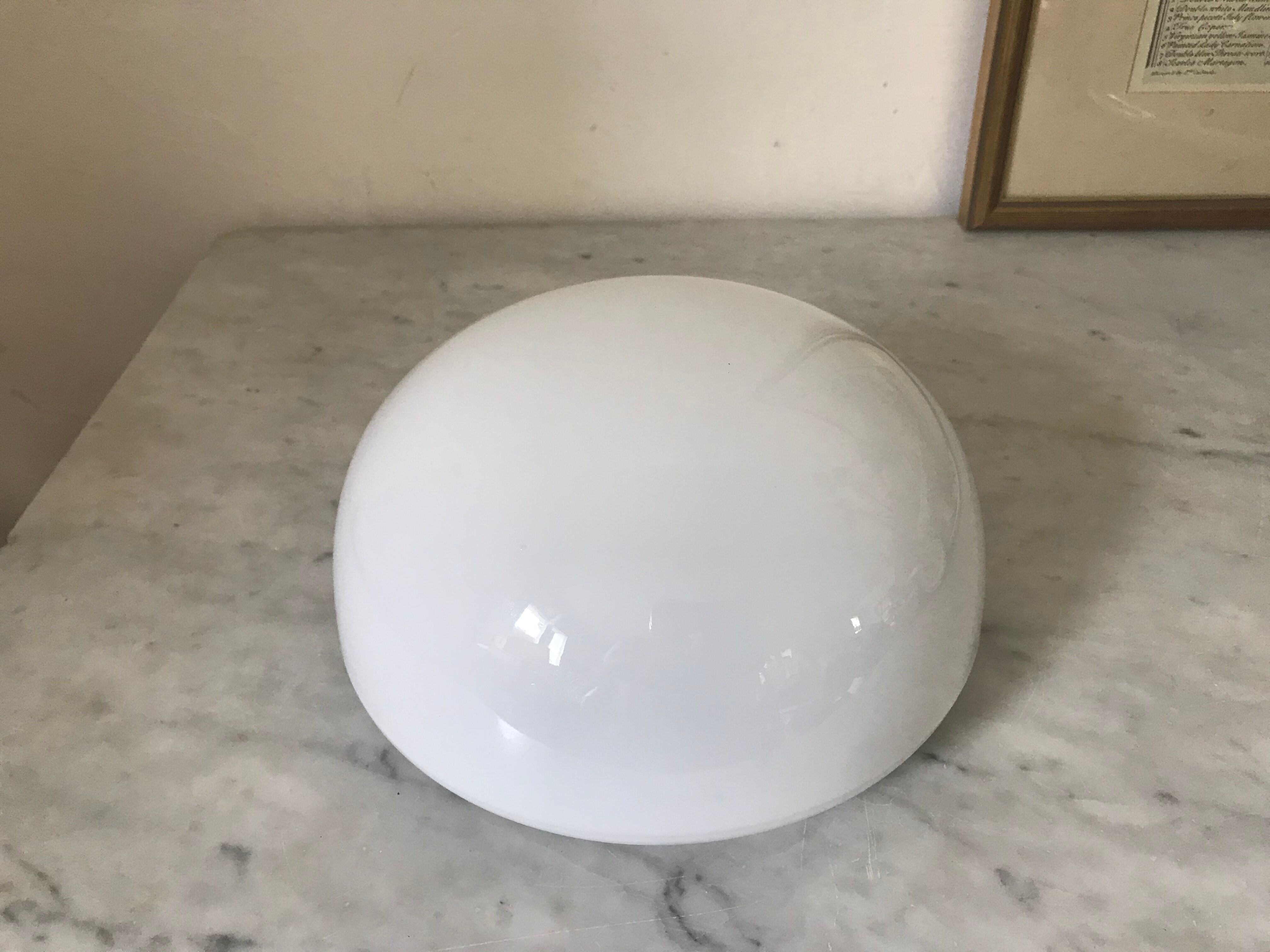 Wall light in vintage opaline 20 cm