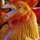 Dlg earthenware rooster from st clément