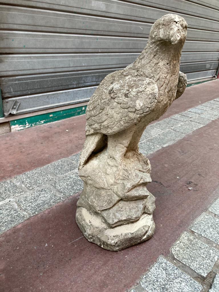 Stone eagle garden decoration XX eme