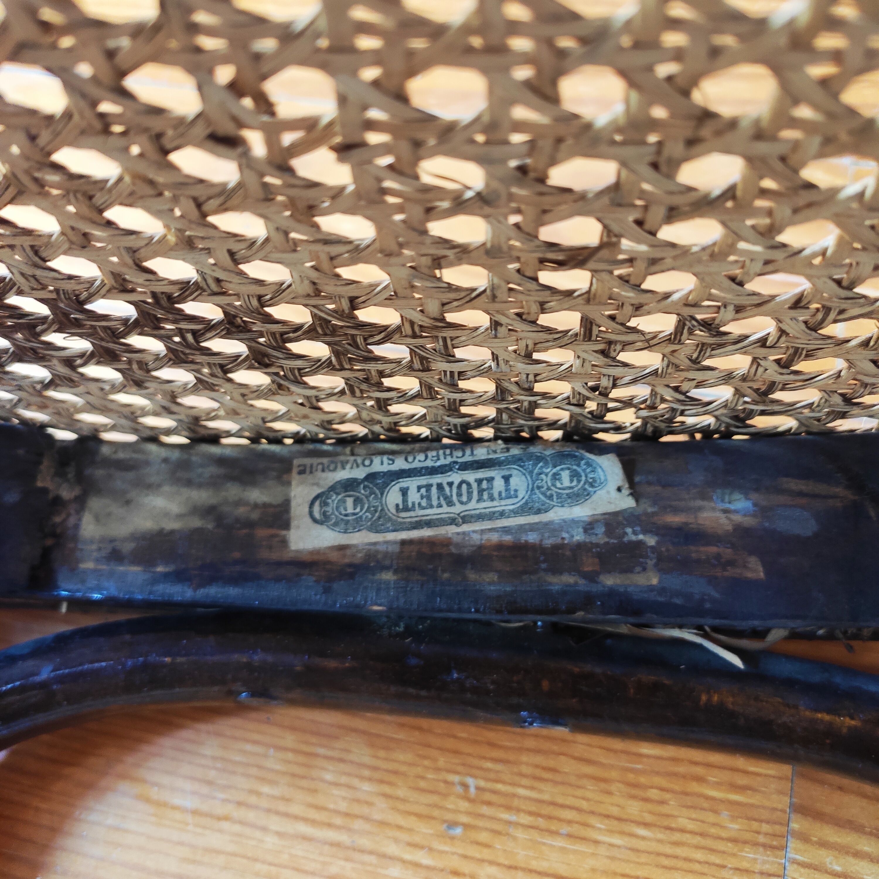 Pair of chairs bistrot Thonet N°56