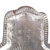Moroccan metal mirror in the shape of a hand, 1970s